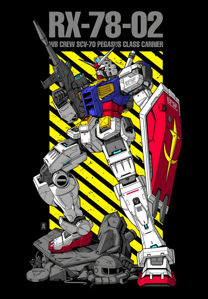 Gundam RX-78-02 Graphic Tee Unisex Shirt