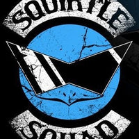 Pokémon Squirtle Squad Distressed Logo Black Pullover Hoodie