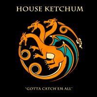 House Ketchum: Game of Thrones Pokémon Spoof Tee