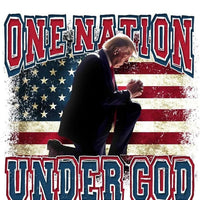 One Nation Under God Trump Graphic Tee