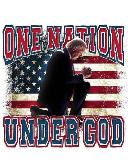 One Nation Under God Trump Graphic Tee