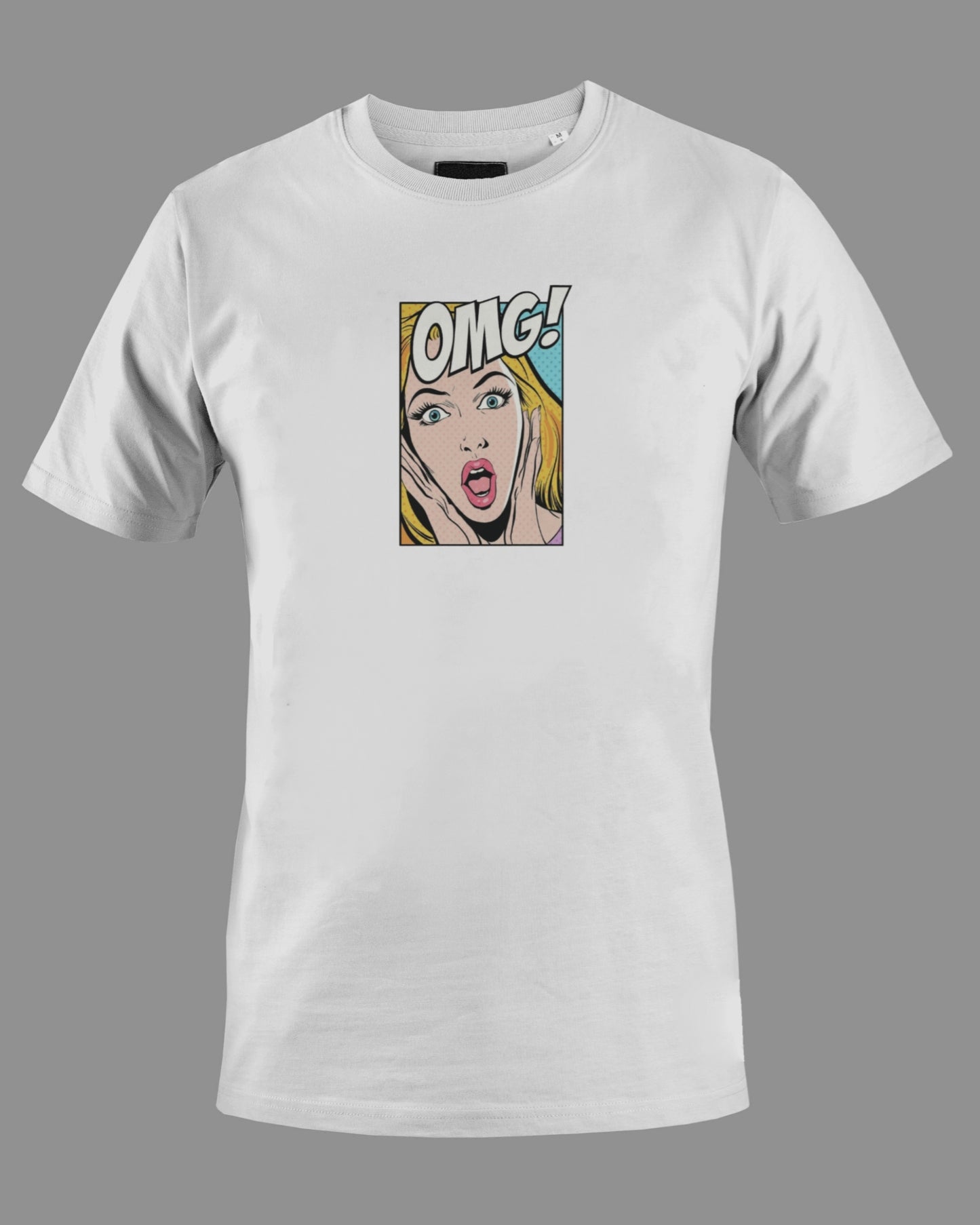 OMG' Pop Art Comic T-Shirt Short Sleeved