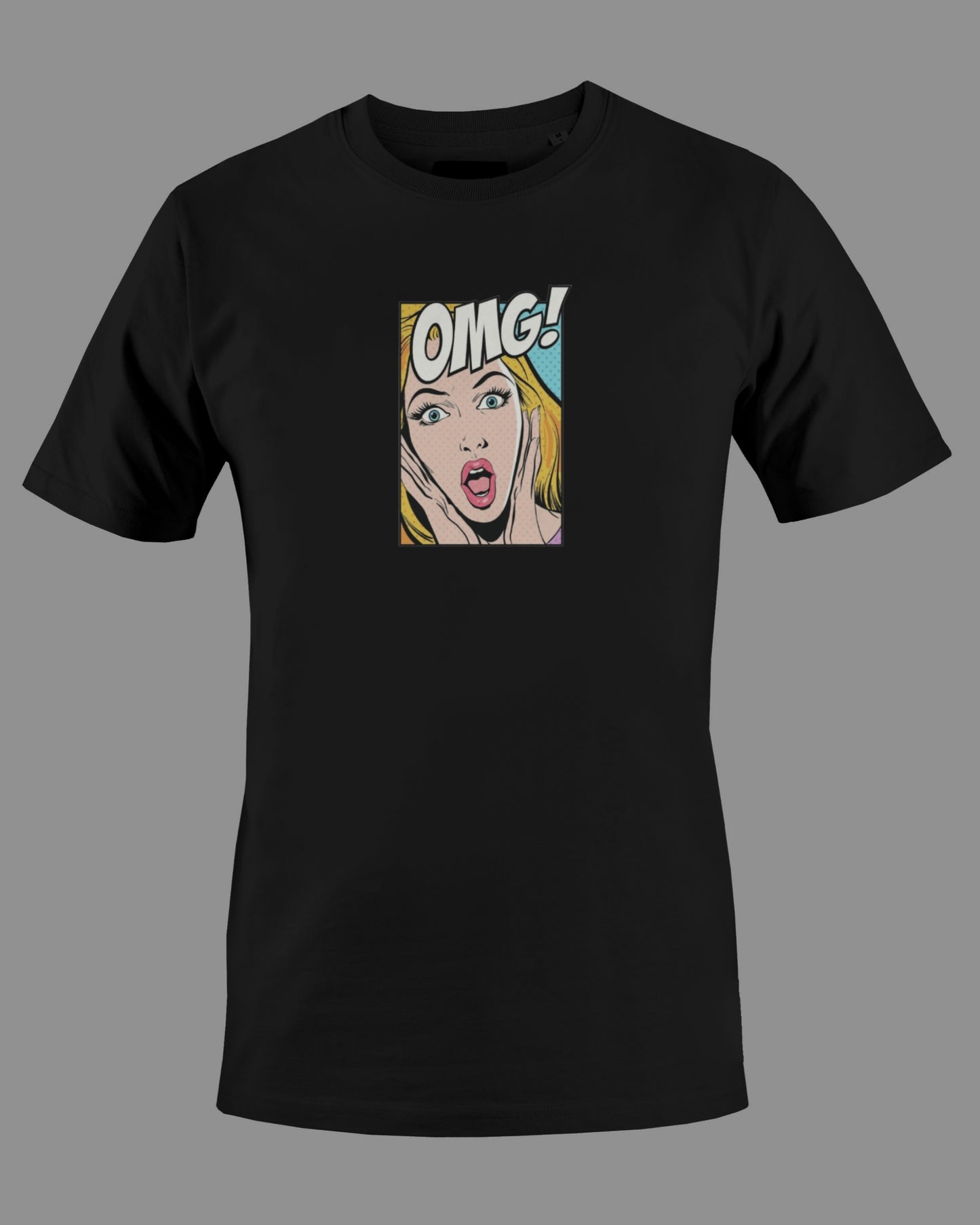 OMG' Pop Art Comic T-Shirt Short Sleeved