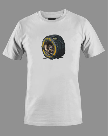 Blown Race Tire "Needs Air" Tee