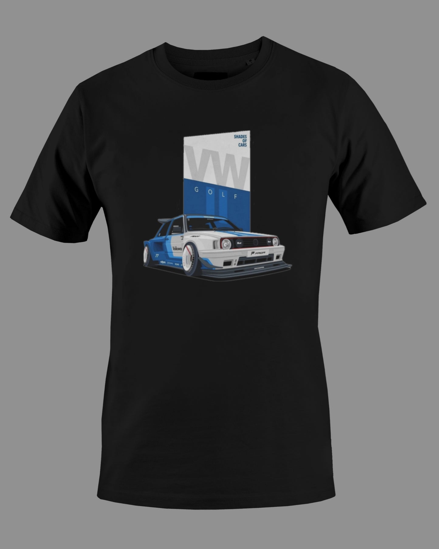 VW GTI Golf Race Car Graphic Tee