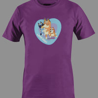 Bluey & Bingo "Love You Mom" Tee