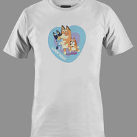 Bluey & Bingo "Love You Mom" Tee