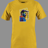 Lionel Messi Abstract Graphic Tee
