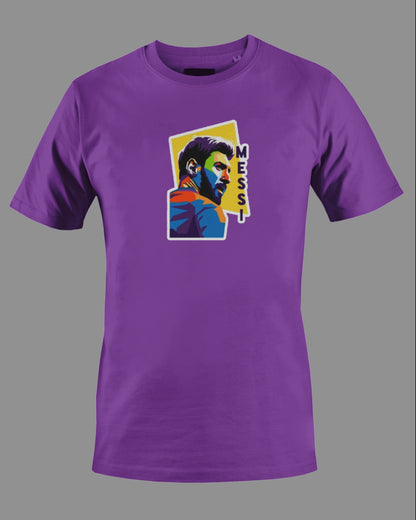 Lionel Messi Abstract Graphic Tee