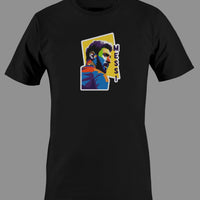 Lionel Messi Abstract Graphic Tee
