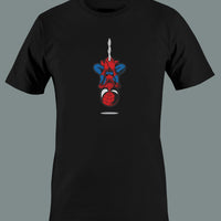 Spiderman Hanging Web Graphic Tee