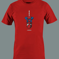 Spiderman Hanging Web Graphic Tee