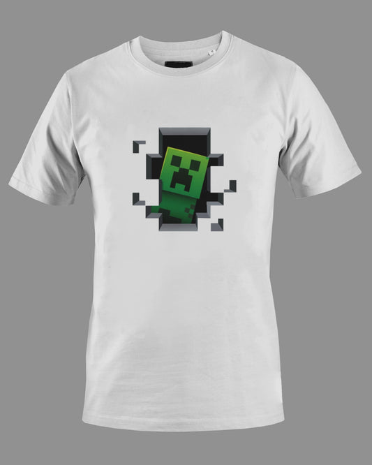 Minecraft Creeper Graphic Tee