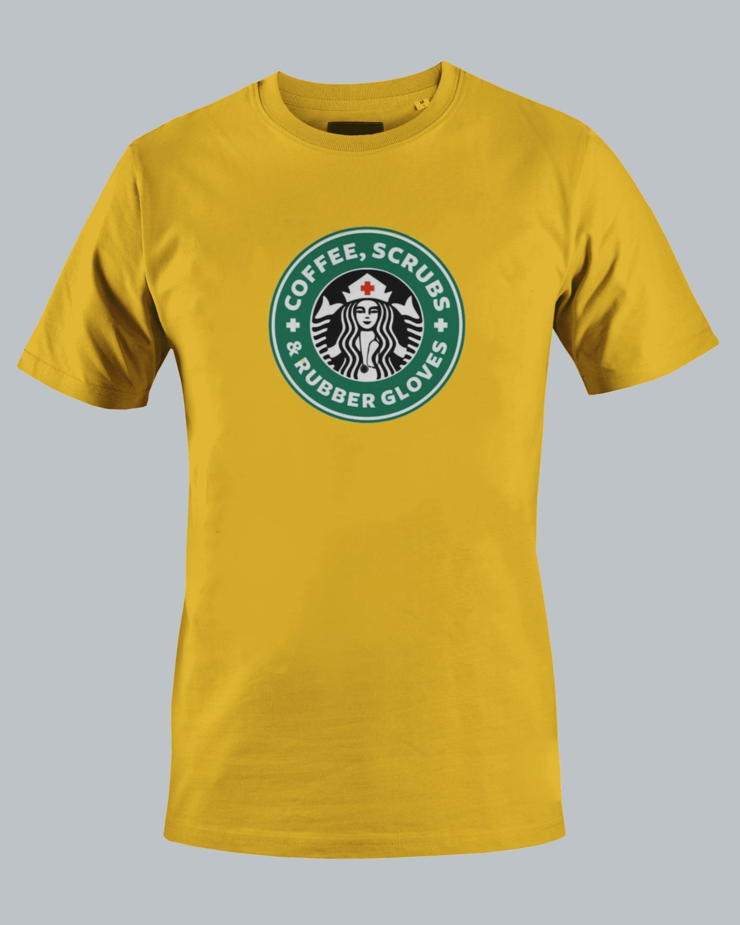 Coffee Scrubs and Rubber Gloves Tee