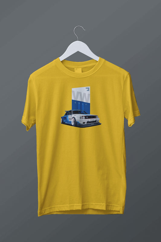 VW GTI Golf Race Car Graphic Tee