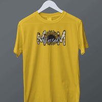 Blessed Mom & Sunflowers Graphic Tee