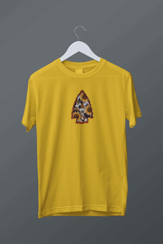 Arrow Head Sunflower Graphic Tee