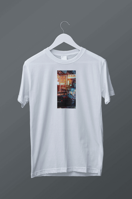 R34 Skyline City Night T Shirt