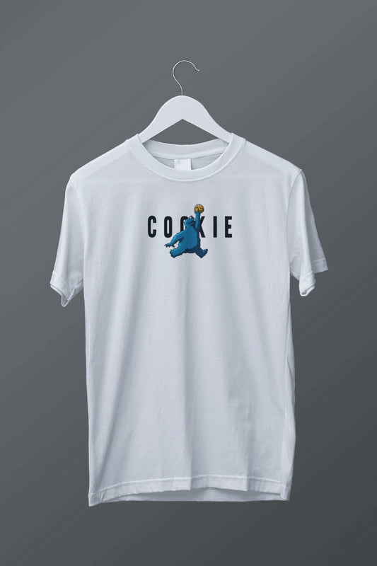 Cookie Monster Jordan Logo Spoof T Shirt