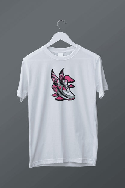 Pink Nike Air Max Graphic Tee