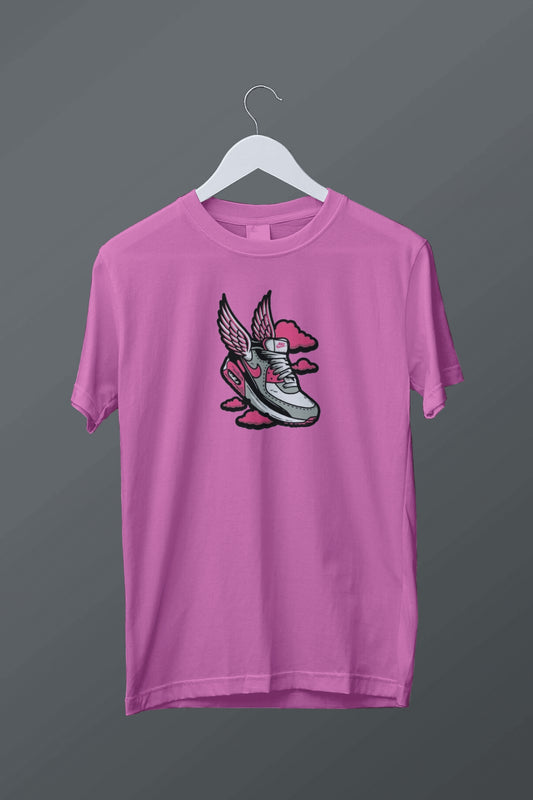 Pink Nike Air Max Graphic Tee