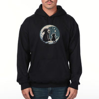 The Reaper & His Feline Best Friend Hoodie