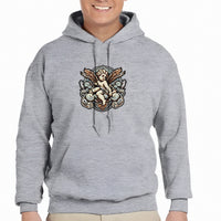 Gods Angelic Baby Graphic Hoodie