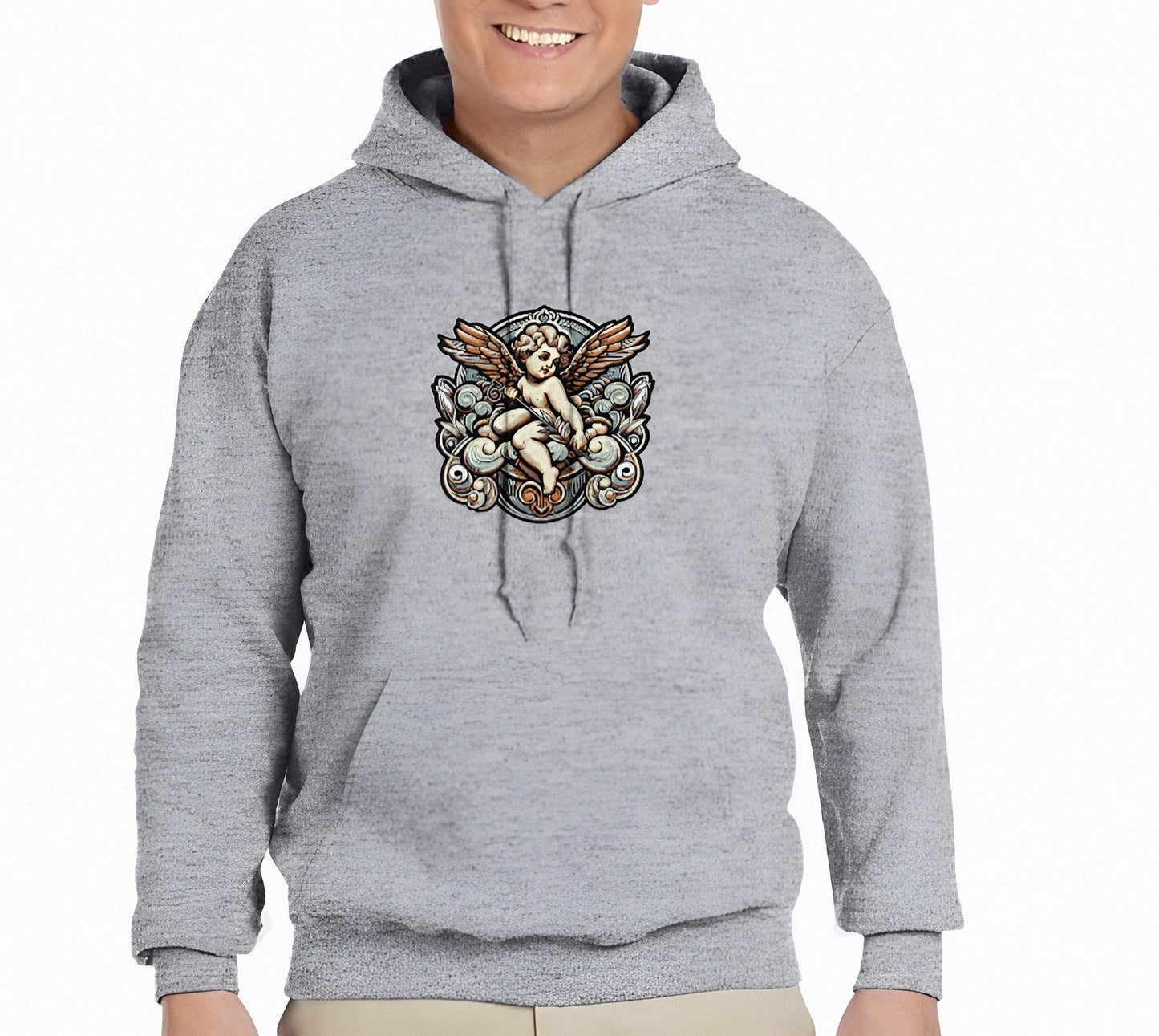 Gods Angelic Baby Graphic Hoodie