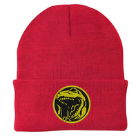 Red Ranger Emblem Power Rangers Beanie
