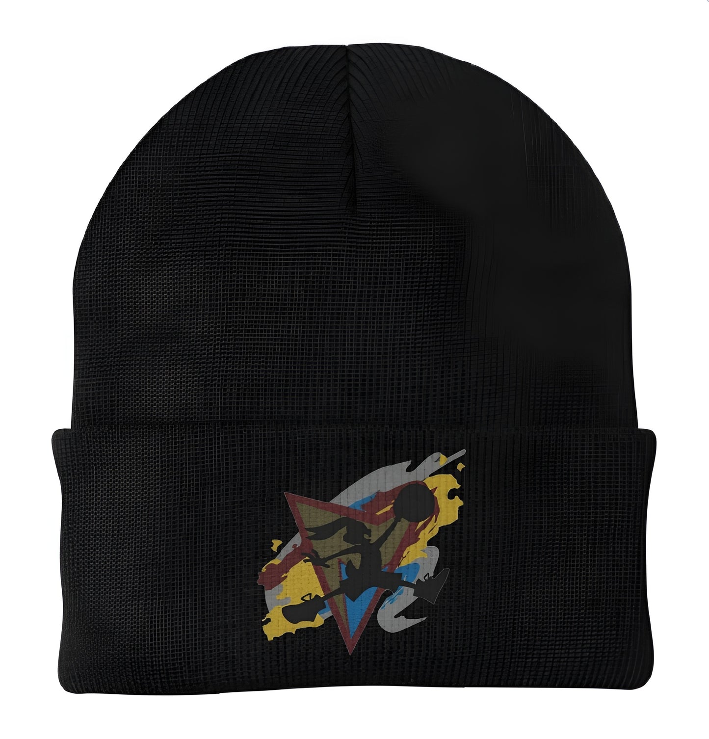 Bordeaux Air Hare Beanie