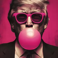 Pink Bubble Trump 2024 Tee