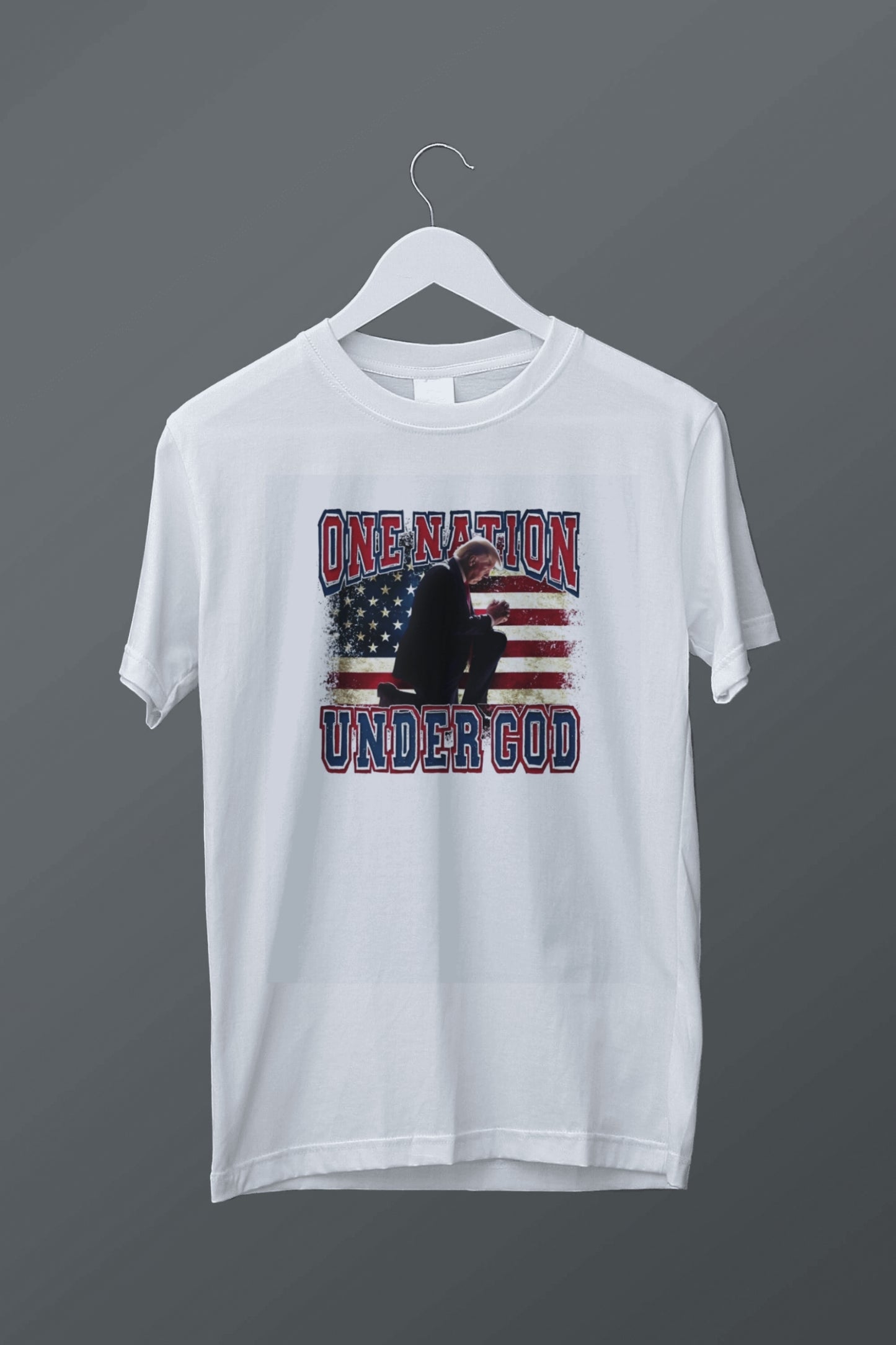 One Nation Under God Trump Graphic Tee