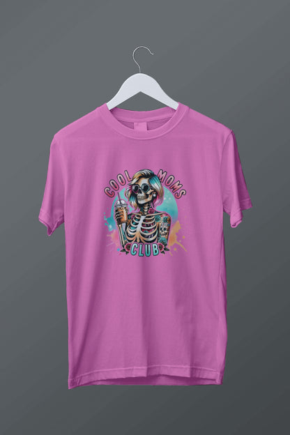 Cool Moms Club Spooky Skeleton Graphic Tee