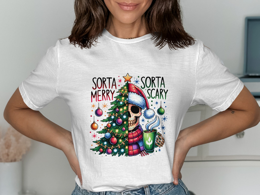 Sorta Merry Sorta Scary Graphic Tee