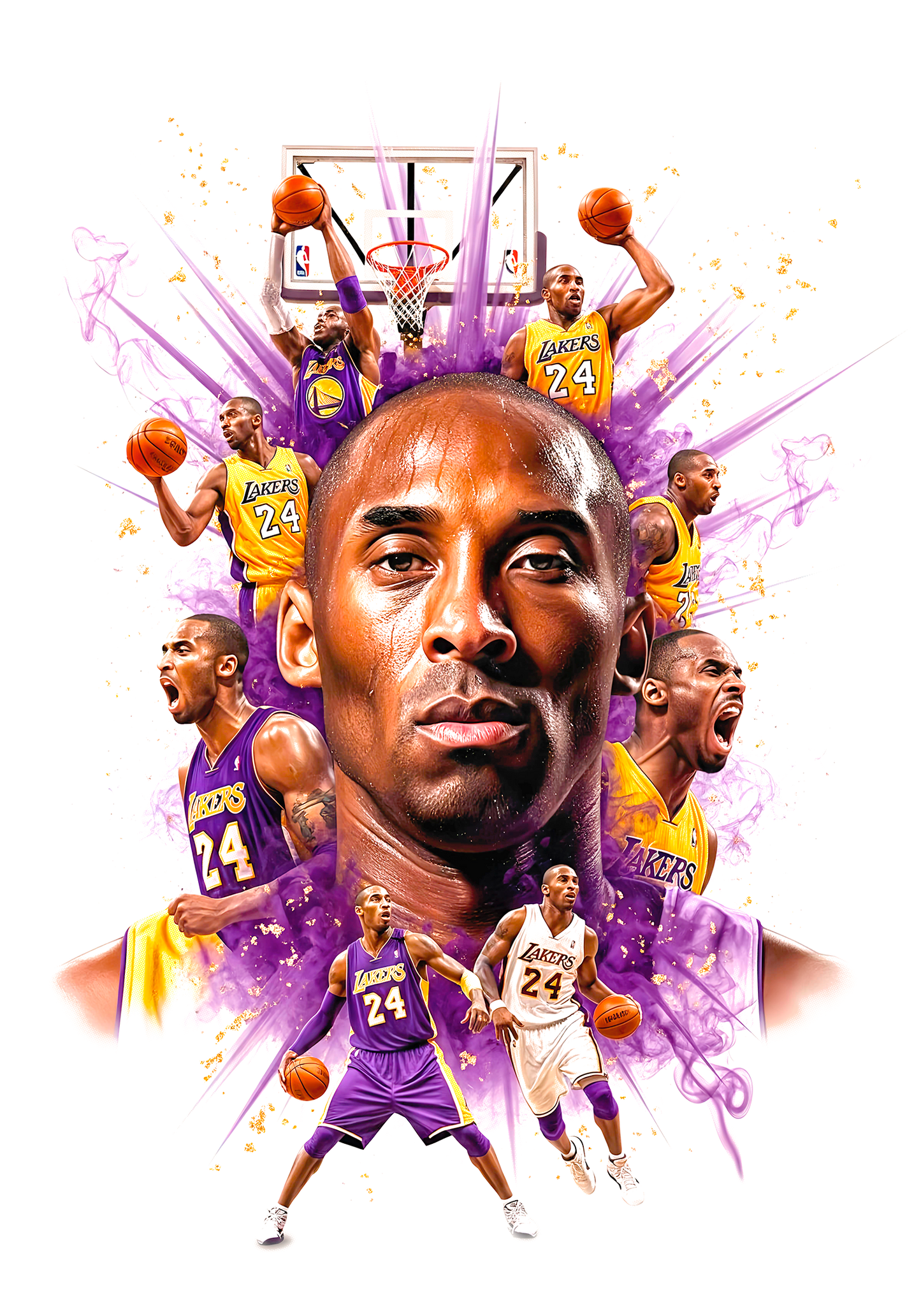 Kobe Bryant Legends Never Die Graphic Tee Unisex Shirt