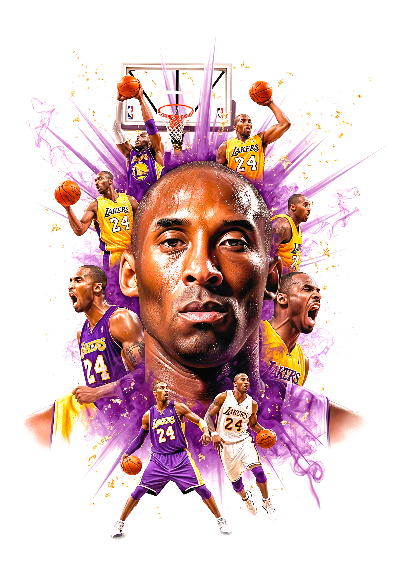 Kobe Bryant Legends Never Die Graphic Tee Unisex Shirt