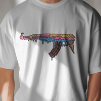 AK47 Ice Cream Sunday Unisex Mens & Womens Graphic Tee