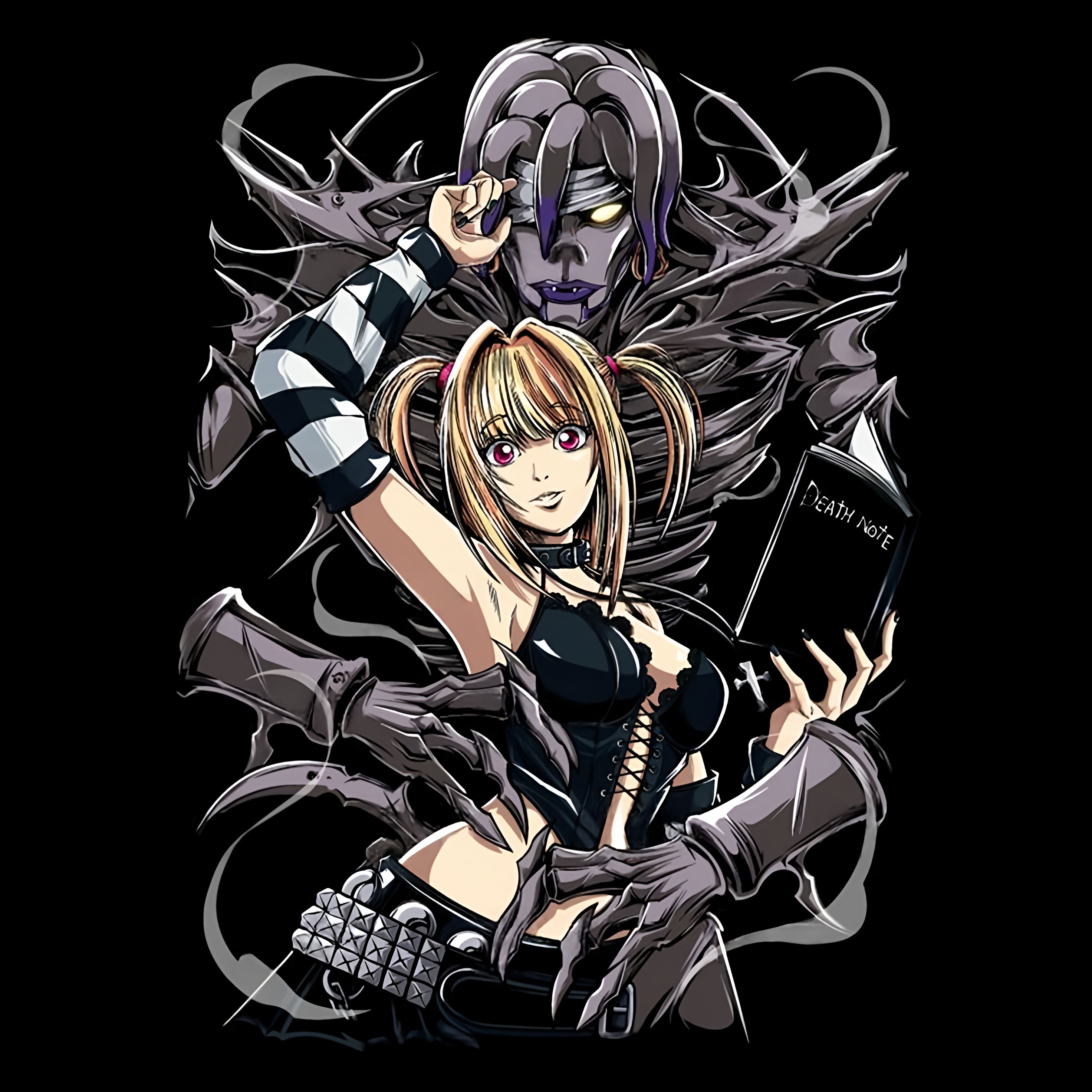 Death Note: Rem & Misa Amane Graphic Tee Unisex Shirt