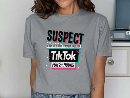 TikTok Addict Graphic Tee Unisex Short Sleeve