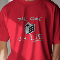 Portal "The Cake Is a Lie" Graphic Tee Unisex Tee