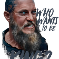 Rangnar Lothbrok Who Wants To Be King Vikings Unisex Tee