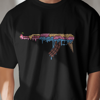 AK47 Ice Cream Sunday Unisex Mens & Womens Graphic Tee