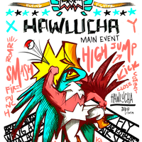 Hawlucha “Main Event” Graphic Pokemon Tee Unisex Shirt