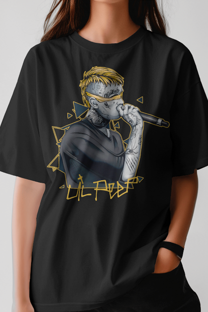 Lil Peep Golden Memorial Graphic Tee