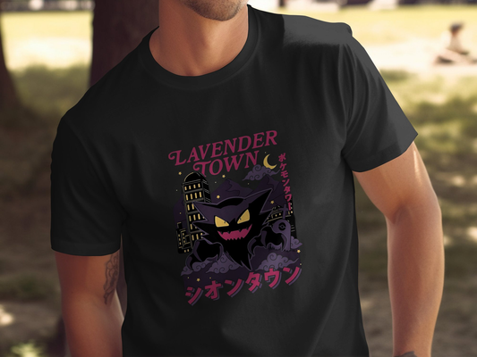 Lavender Town Haunter Graphic Tee