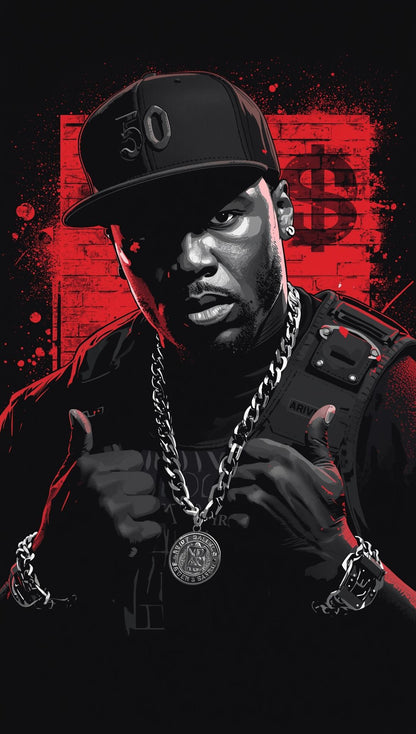 Curtis '50 Cent' Jackson "Power" Graphic Tee – Unisex