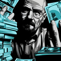 Breaking Bad Walter White Cash Graphic Tee Unisex Shirt