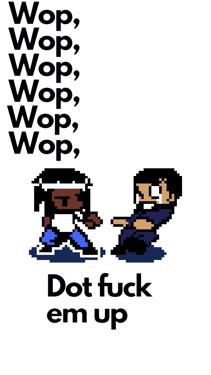 Kendrick Lamar Wop Wop Wop Graphic Tee Unisex Short Sleeved