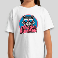 Feral Girl Summer! Girls Youth Graphic Tee