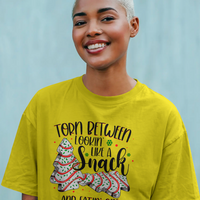 Lookin' Like a Snack vs. Eatin' One Christmas Graphic Tee